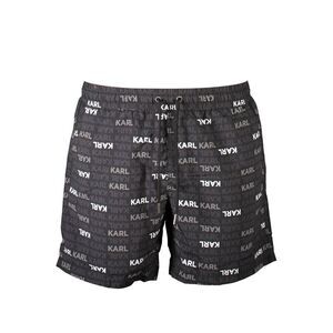 Karl Lagerfeld Nero Polyester Men's Swim Men's Boxer